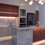 Desain kitchen set Omah Krapyak oleh jasa interior Jogja, Putra Rizky Interior