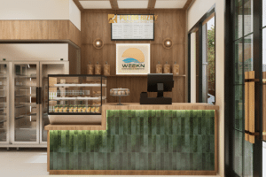 Desain toko roti seratus jutaan oleh Putra Rizky Interior